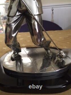 V. V. Rare Elvis Statue'silver Dreams' Collection Leonardo New And Boxed