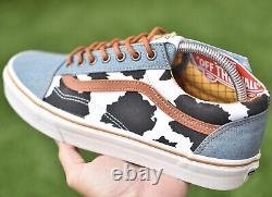 Vans X Toy Story Old Skool Woody Uk7.5 Edition Limitée Rare Brand New In Box