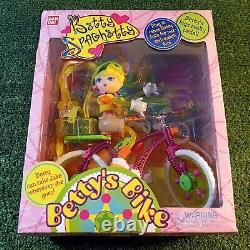 Vélo de Betty Spaghetty Vintage Betty avec son chien Jake Rare Neuf dans sa boîte