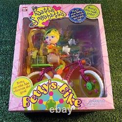 Vélo de Betty Spaghetty Vintage Betty avec son chien Jake Rare Neuf dans sa boîte