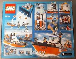 Vente! Lego City 7739 Patrouille De Garde-côtes Bateau Et Tour Retire Rare