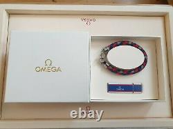 Very Rare Omega James Bond 007 Commander Bracelet Voile Brand New In Box