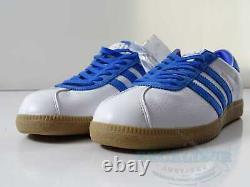 Vintage Adidas Trainers Rare Athen Blanc/bleu Gum Uk 7 Nouveau Boxed
