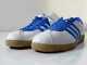 Vintage Adidas Trainers Rare Athen Blanc/bleu Gum Uk 7 Nouveau Boxed
