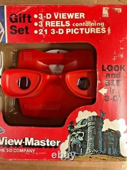 Vintage He-man Masters Of The Universe Viewmaster Coffret Cadeau 1983 Rare