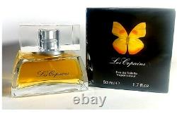 Vintage LES COPAINS PAPILLON EAU DE TOILETTE 50 ML Rare Nouveau dans la boîte (PDSF £139)