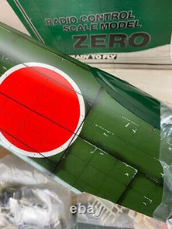Vtg Rare Ez Zero Sports Aviation Co. Ltd Dans La Case Rtf Arf Complete Échelle Rc Kit