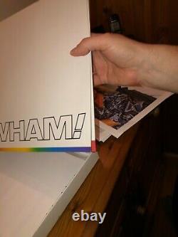 Wham The Final Box Set 2 X Gold Vinyl Records & Extras No. 07635 Rare Inutilisé