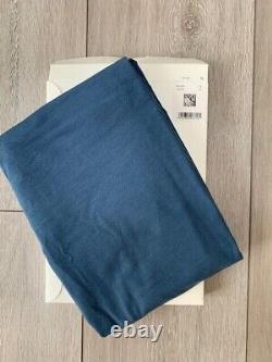 Wolford Aurora Pure Denim Blue Haut en Jersey A Line Taille Xs Neuf Boîte Rare