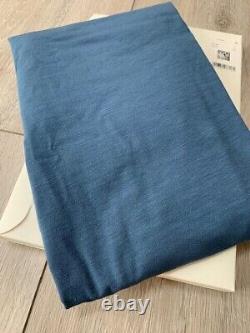 Wolford Aurora Pure Denim Blue Haut en Jersey A Line Taille Xs Neuf Boîte Rare