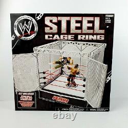 Wwe Raw 2007 Jakks Pacific Steel Cage Ring Brand New In Box Rare