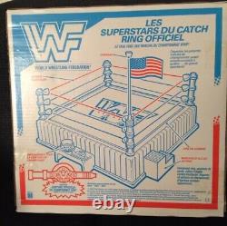 Wwf Hasbro Rare Wrestling Ring Original Nouveau Non Ouvert En Boîte Wwe Français Canadien