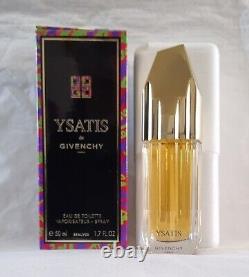 YSATIS DE GIVENCHY Eau de Toilette 50ml VAPORISATEUR (NEUF & EMBALLÉ) RAREVintage