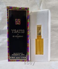 YSATIS DE GIVENCHY Eau de Toilette 50ml VAPORISATEUR (NEUF & EMBALLÉ) RAREVintage