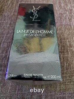 Yves Saint Laurent L'Homme 200ml Vaporisateur d'Eau de Toilette Rare Vintage Neuf, Boîte Scellée 2009