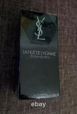 Yves Saint Laurent L'Homme 200ml Vaporisateur d'Eau de Toilette Rare Vintage Neuf, Boîte Scellée 2009