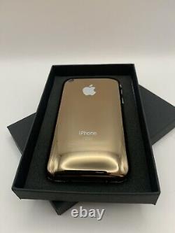 iPhone 3GS d'Apple Original 3ème Génération 32 Go A1303 2009 Boîte GOLD RARE NEUF