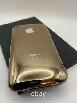 iPhone 3GS d'Apple Original 3ème Génération 32 Go A1303 2009 Boîte GOLD RARE NEUF