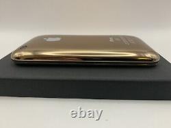 iPhone 3GS d'Apple Original 3ème Génération 32 Go A1303 2009 Boîte GOLD RARE NEUF