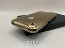 iPhone 3GS d'Apple Original 3ème Génération 32 Go A1303 2009 Boîte GOLD RARE NEUF