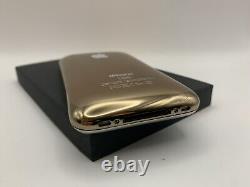 iPhone 3GS d'Apple Original 3ème Génération 32 Go A1303 2009 Boîte GOLD RARE NEUF