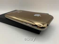 iPhone 3GS d'Apple Original 3ème Génération 32 Go A1303 2009 Boîte GOLD RARE NEUF