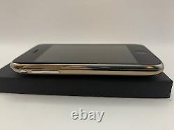 iPhone 3GS d'Apple Original 3ème Génération 32 Go A1303 2009 Boîte GOLD RARE NEUF